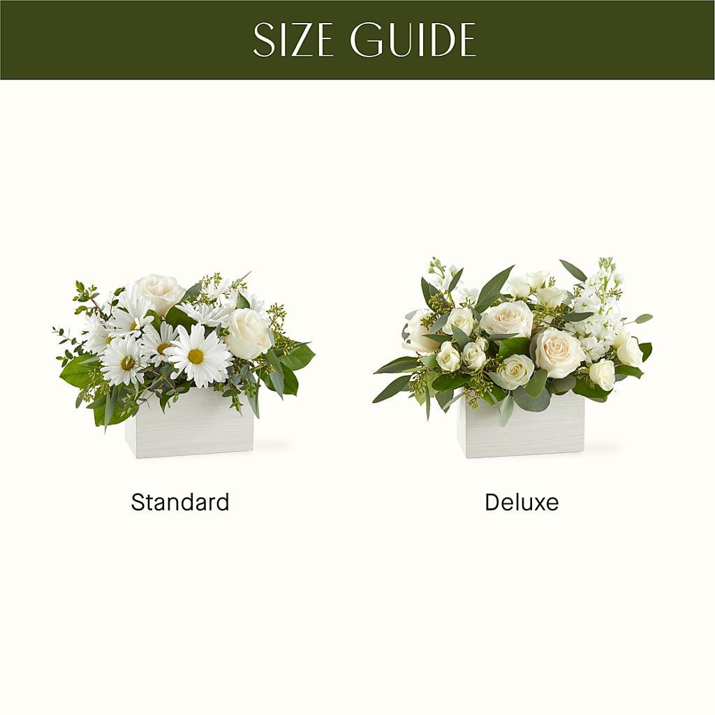 Fresh Linen Box Bouquet –  Flowers By Lorena, Chino CA