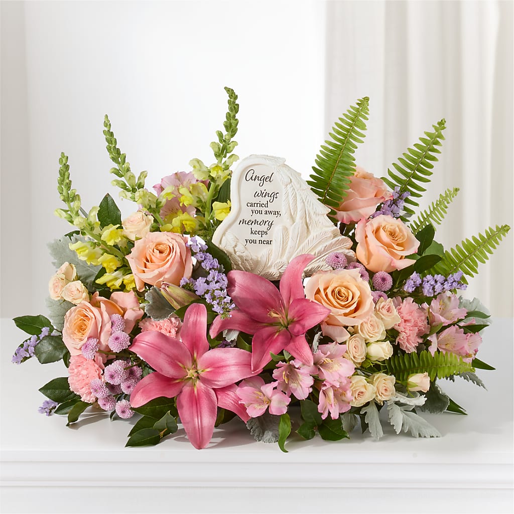 Gentle Light Arrangement –  Flowers By Lorena, Chino CA