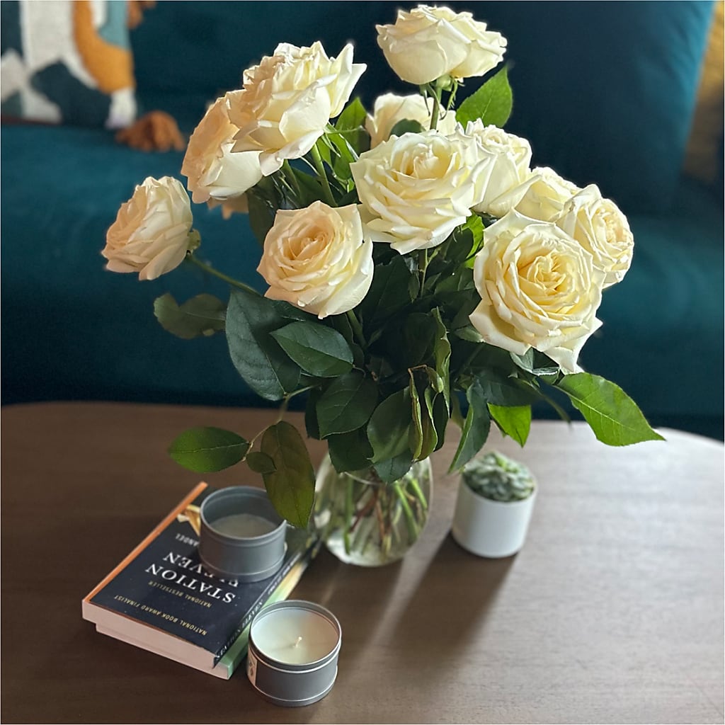 Long Stem Yellow Rose Bouquet –  Flowers By Lorena, Chino CA