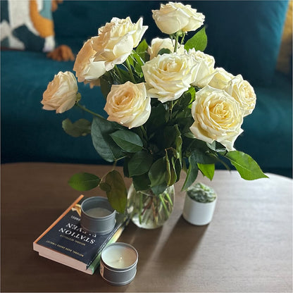Long Stem Yellow Rose Bouquet –  Flowers By Lorena, Chino CA