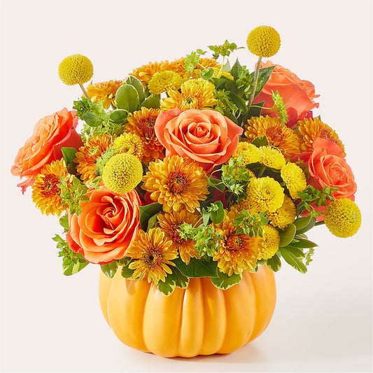 Gourdgeous Pumpkin –  Flowers By Lorena, Chino CA