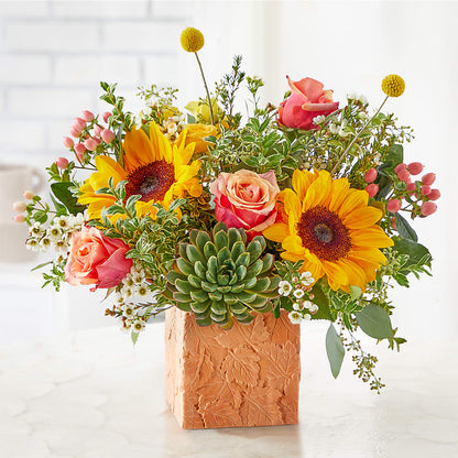 Sunflower Season Bouquet –  Flowers By Lorena, Chino CA