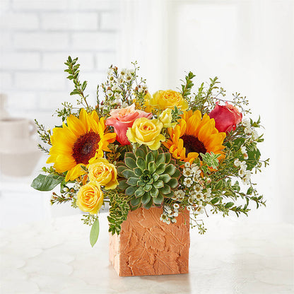Sunflower Season Bouquet –  Flowers By Lorena, Chino CA