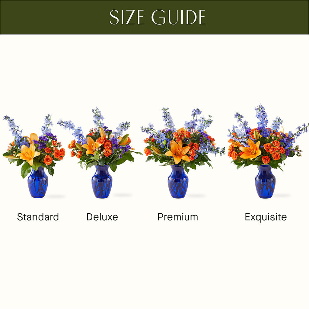 Radiant Citrus Bouquet –  Flowers By Lorena, Chino CA