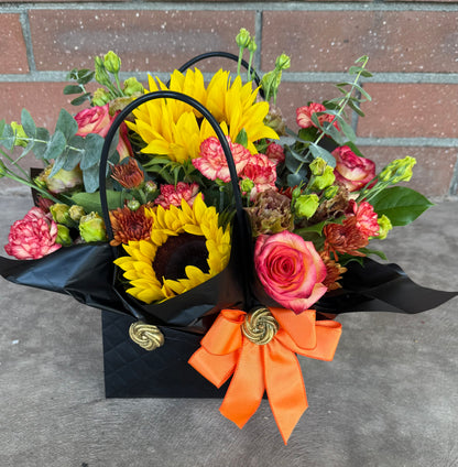 Fall Flower Purse –  Flowers By Lorena, Chino CA