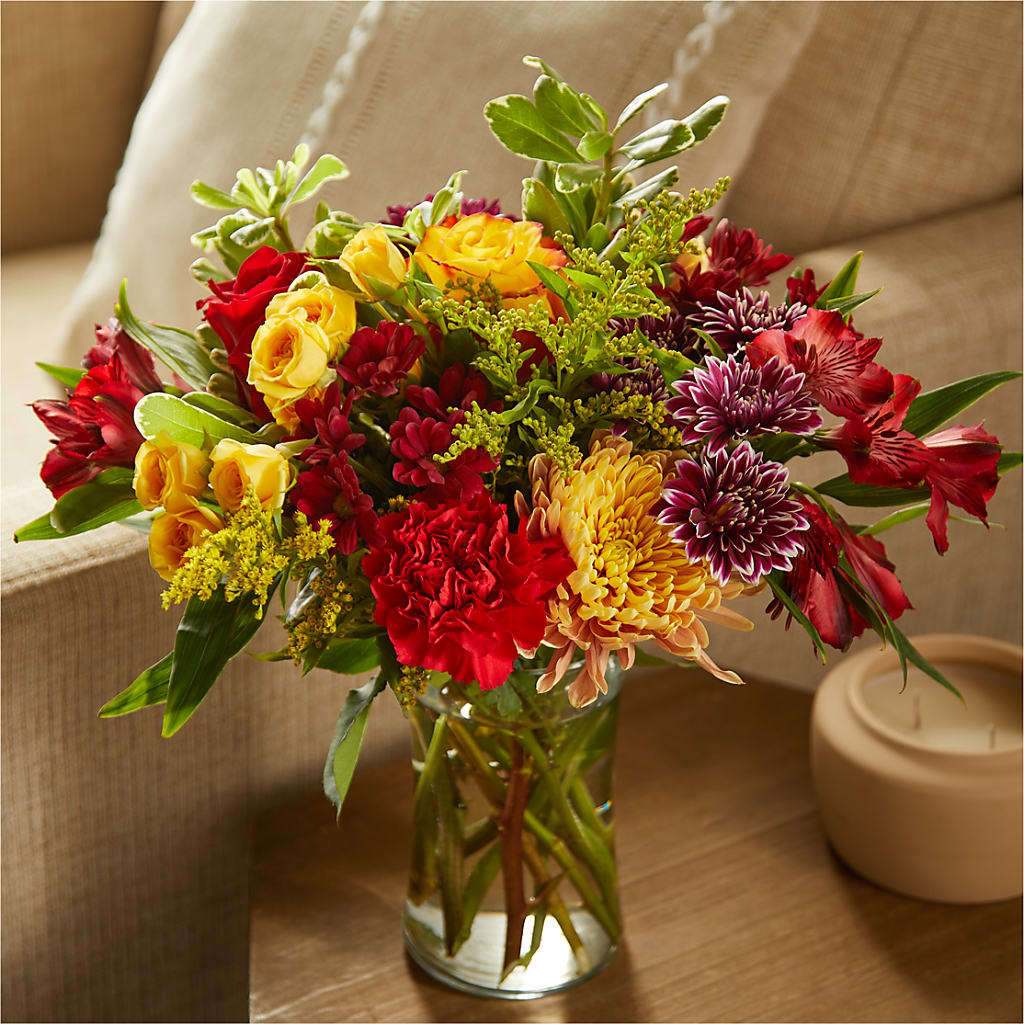 Fall Delight – A Florist Original –  Flowers By Lorena, Chino CA