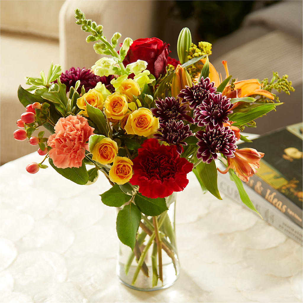 Fall Delight – A Florist Original –  Flowers By Lorena, Chino CA