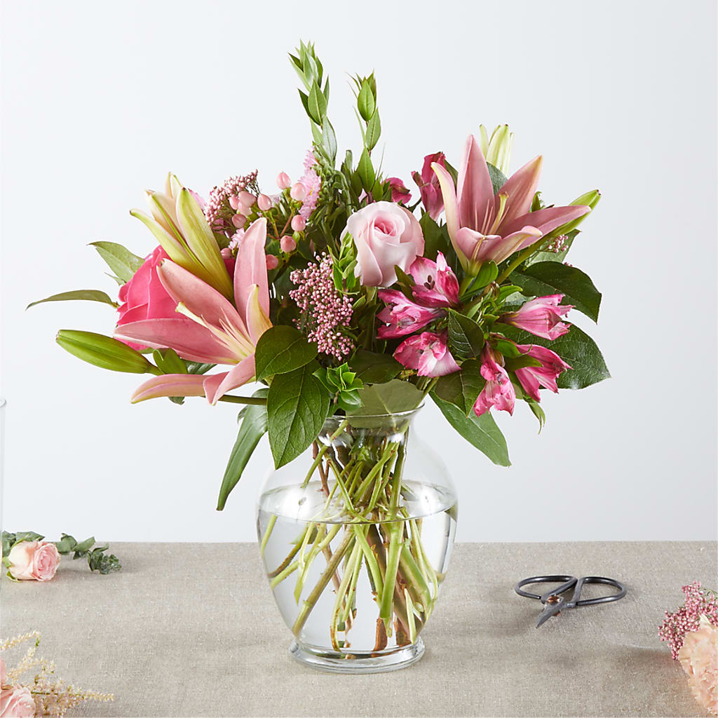 Pink Ribbon - A Florist Original –  Flowers By Lorena, Chino CA