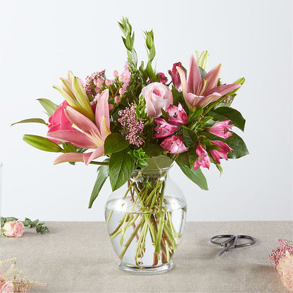 Pink Ribbon - A Florist Original –  Flowers By Lorena, Chino CA