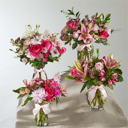 Pink Ribbon - A Florist Original –  Flowers By Lorena, Chino CA