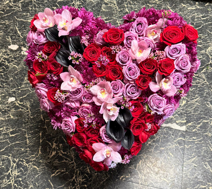 Heart Stand –  Flowers By Lorena, Chino CA