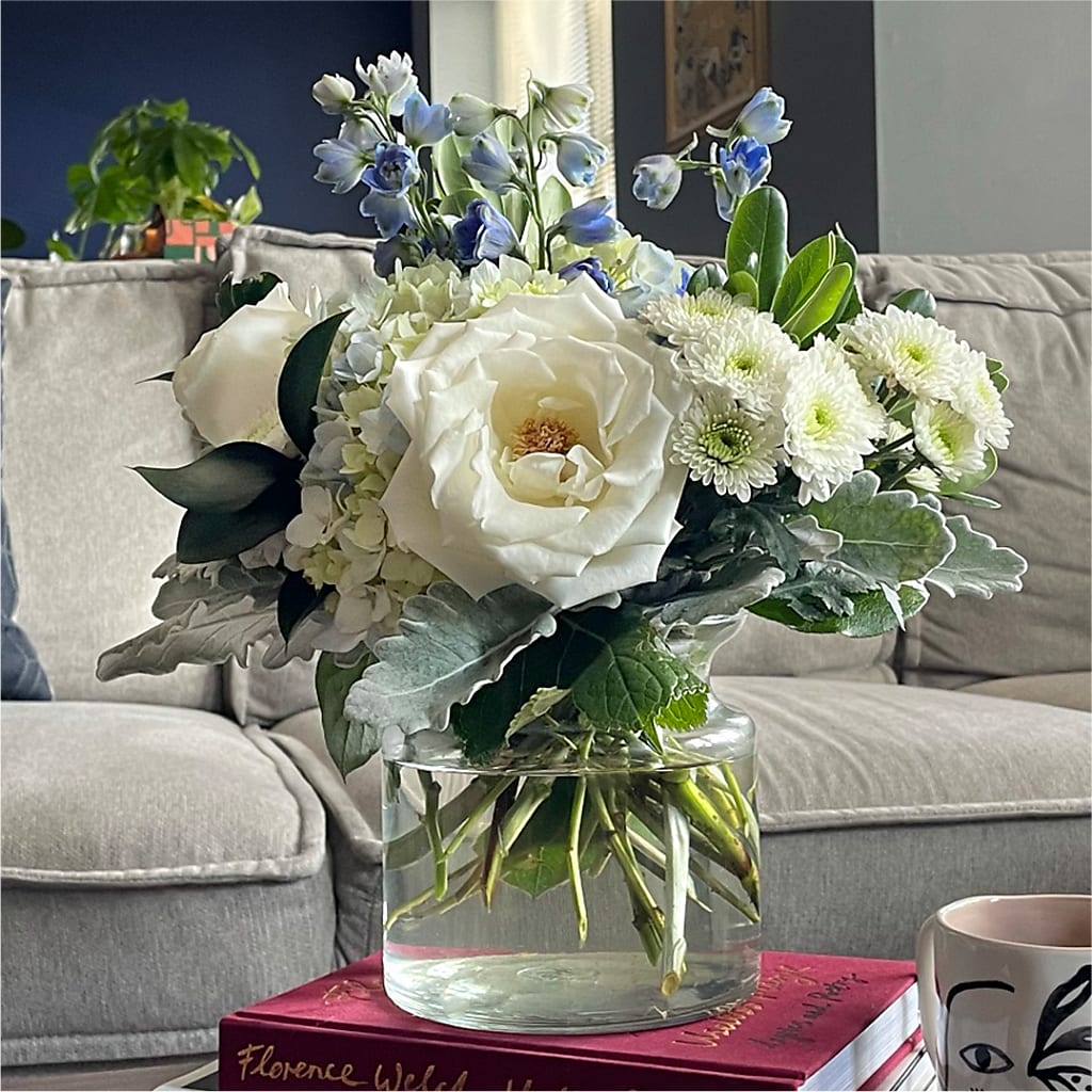Clear Skies Bouquet –  Flowers By Lorena, Chino CA