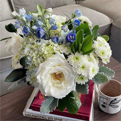 Clear Skies Bouquet –  Flowers By Lorena, Chino CA