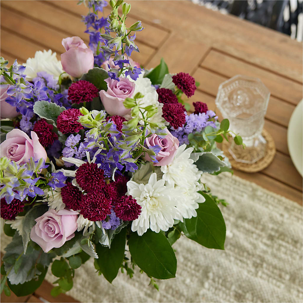Violet Frost Bouquet –  Flowers By Lorena, Chino CA