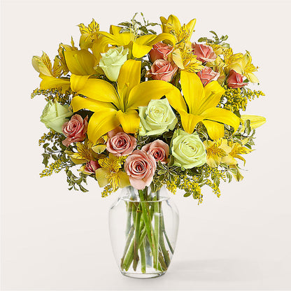 Sunburst Bouquet –  Flowers By Lorena, Chino CA