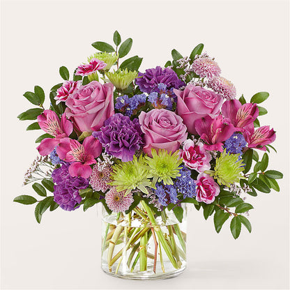Glass Half Full Bouquet –  Flowers By Lorena, Chino CA