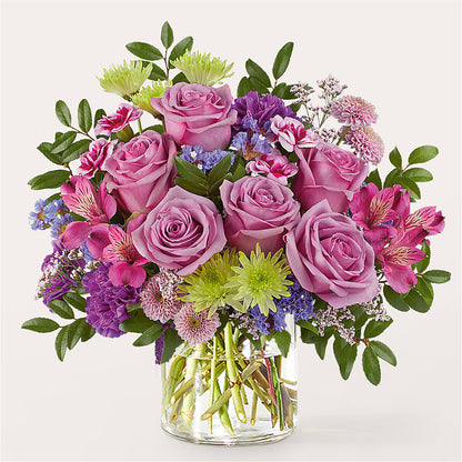 Glass Half Full Bouquet –  Flowers By Lorena, Chino CA