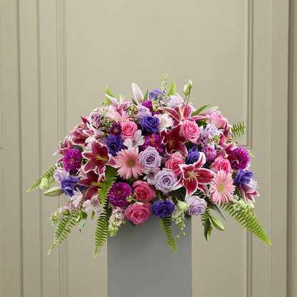 Fare Thee Well Pedestal –  Flowers By Lorena, Chino CA