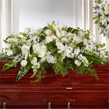Abundance Casket Spray –  Flowers By Lorena, Chino CA