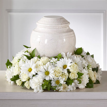 Ivory Gardens Cremation Adornment –  Flowers By Lorena, Chino CA