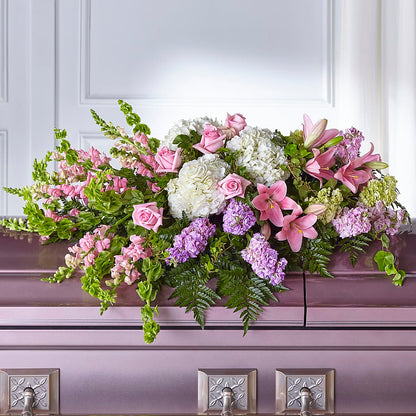 Life's Gratitude Casket Spray –  Flowers By Lorena, Chino CA