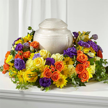 Blossoms of Remembrance Cremation Adornment –  Flowers By Lorena, Chino CA