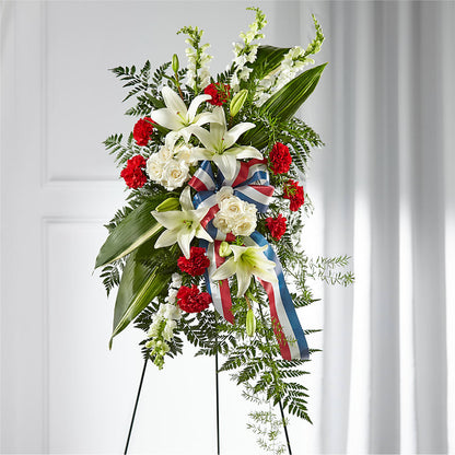 Stars of Life Standing Spray –  Flowers By Lorena, Chino CA