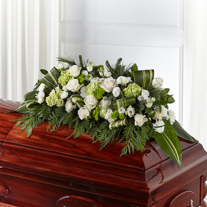 Hopeful Gesture Casket Spray –  Flowers By Lorena, Chino CA