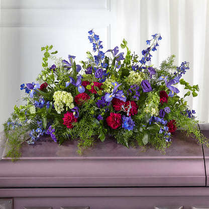 Always Treasured Casket Spray –  Flowers By Lorena, Chino CA