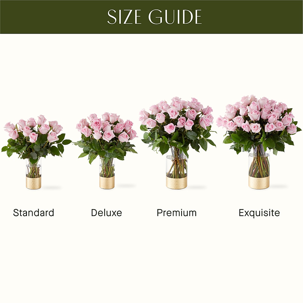 Picture Perfect Pink Rose Bouquet –  Flowers By Lorena, Chino CA