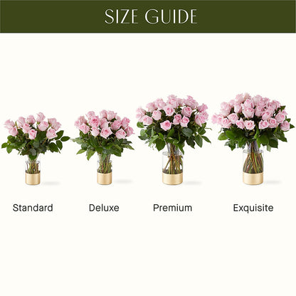 Picture Perfect Pink Rose Bouquet –  Flowers By Lorena, Chino CA