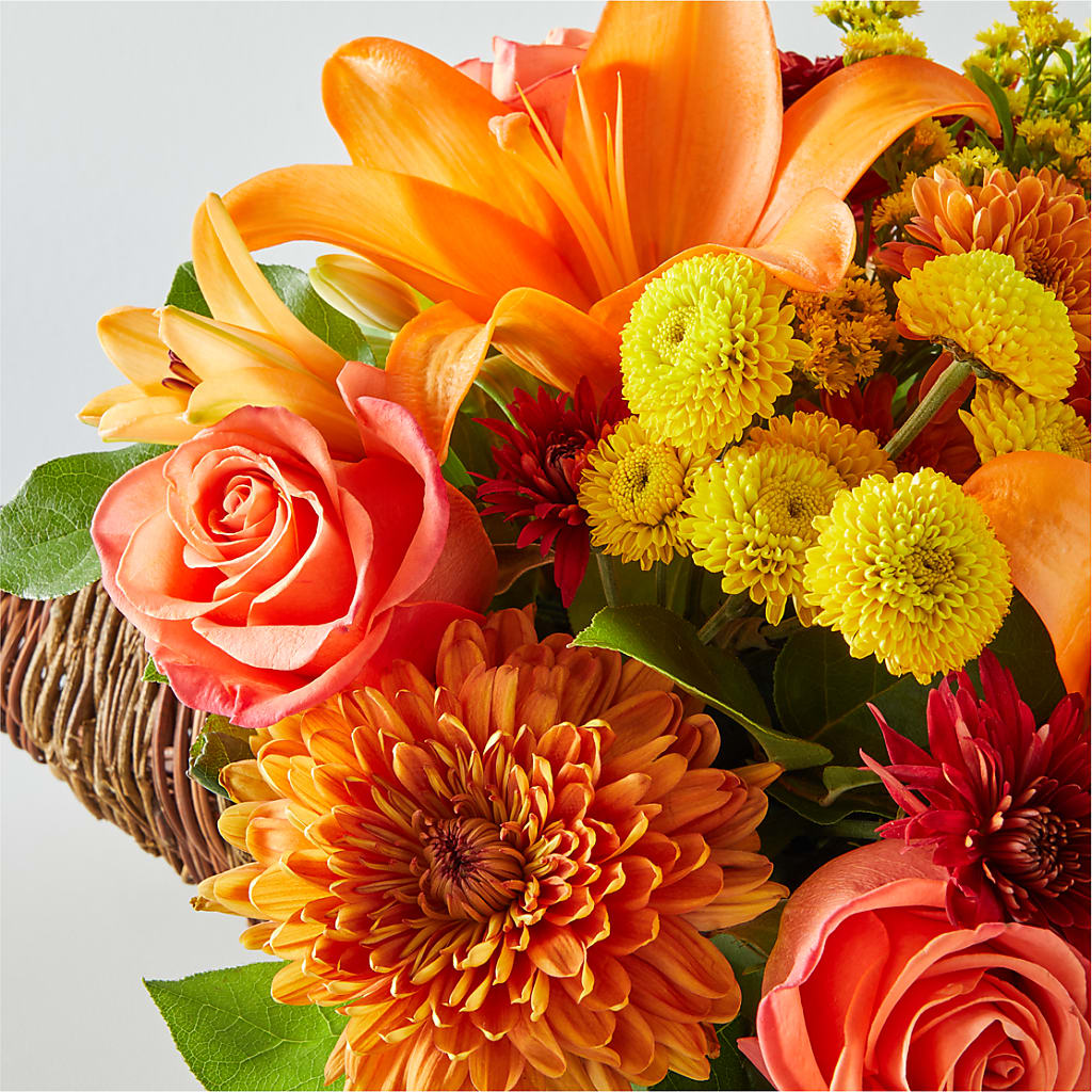 Bouquet of Blessings Cornucopia –  Flowers By Lorena, Chino CA