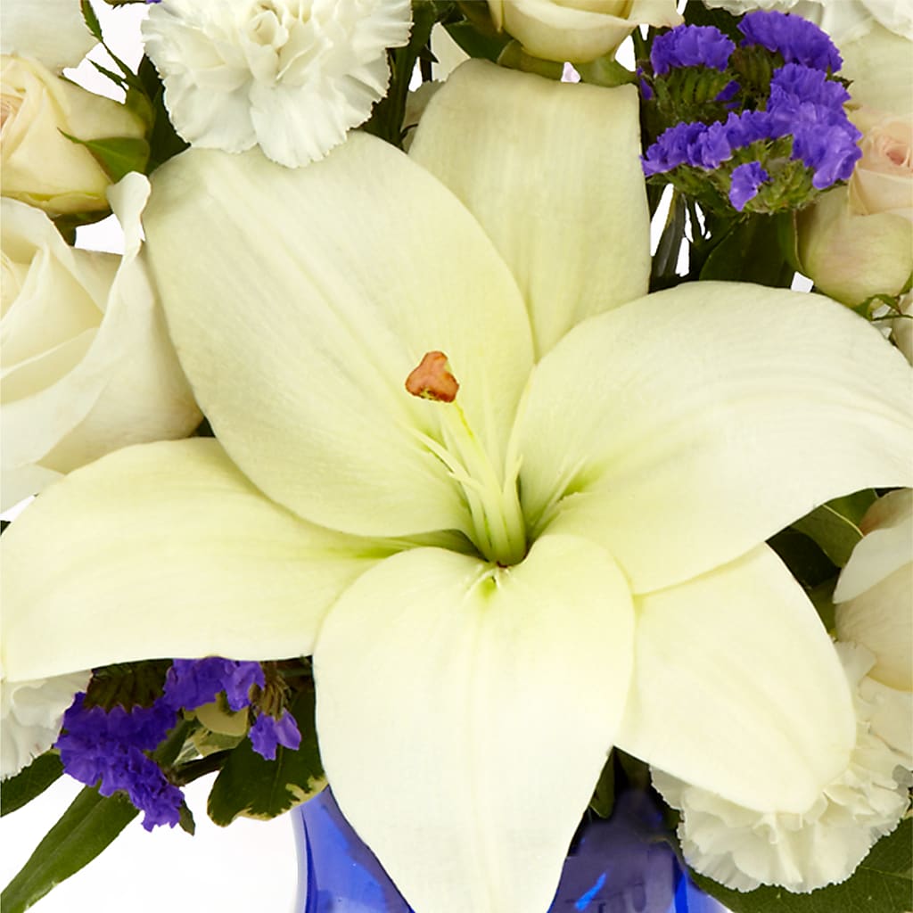 Sapphire Rush Bouquet –  Flowers By Lorena, Chino CA