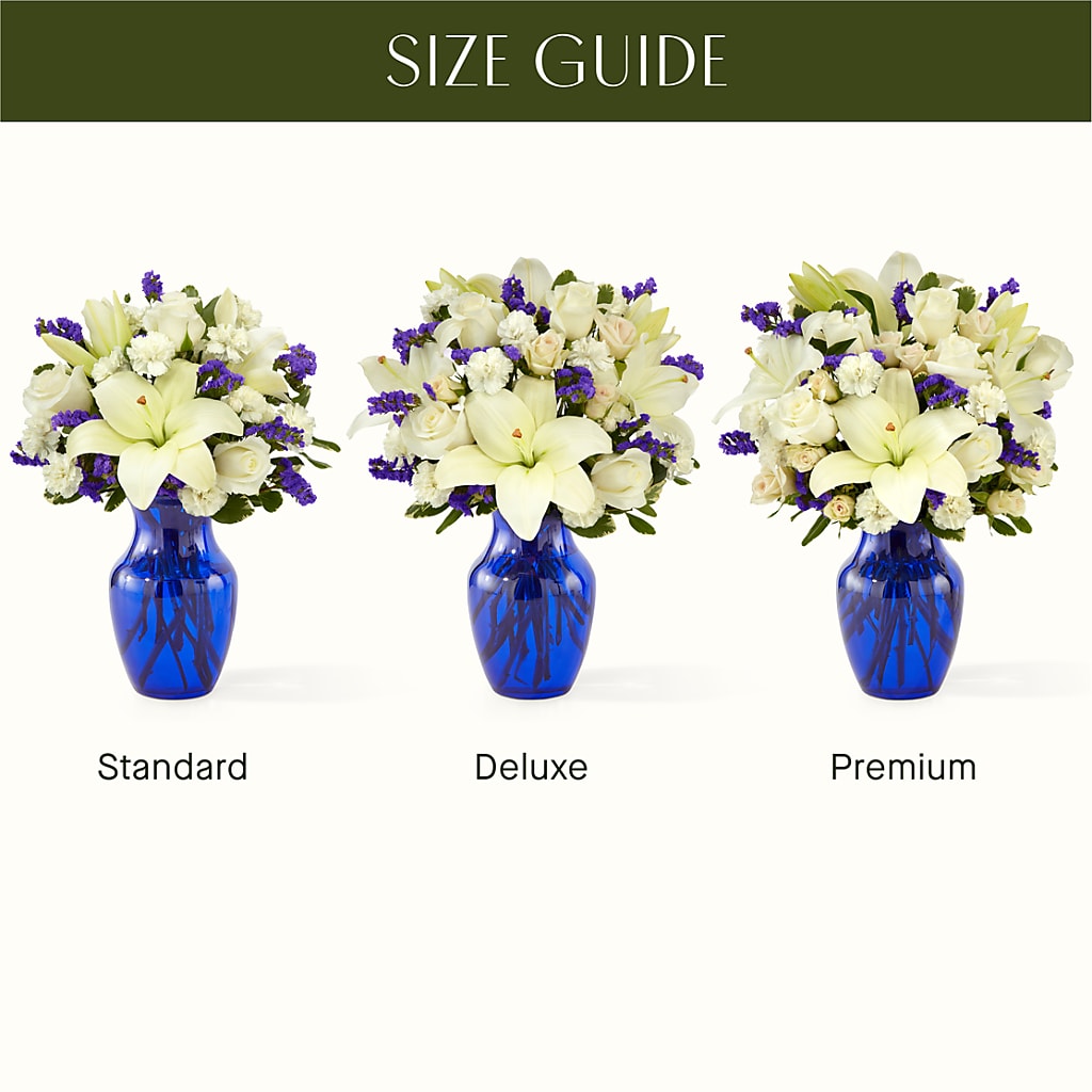Sapphire Rush Bouquet –  Flowers By Lorena, Chino CA