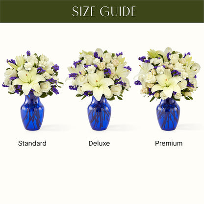 Sapphire Rush Bouquet –  Flowers By Lorena, Chino CA