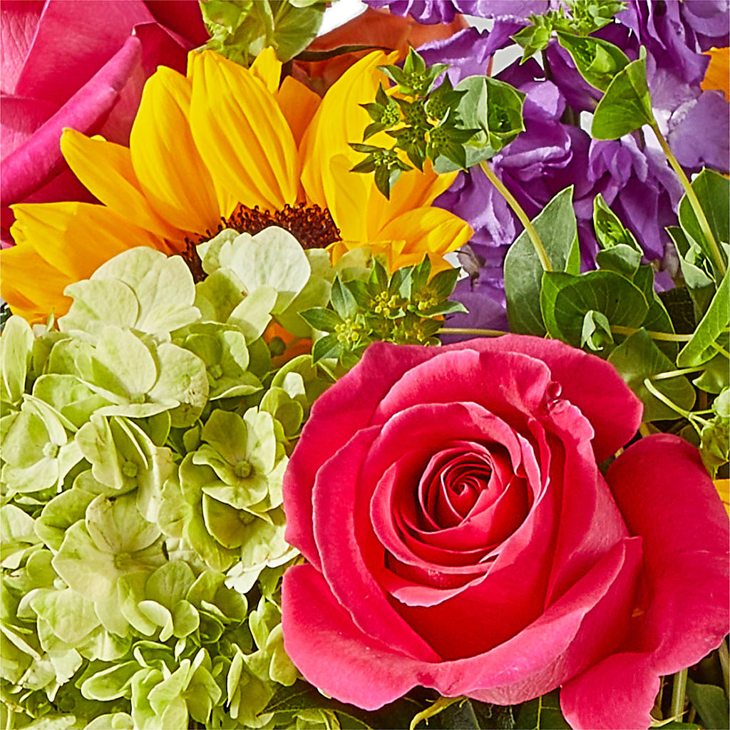 Vibrant Greetings Bouquet –  Flowers By Lorena, Chino CA