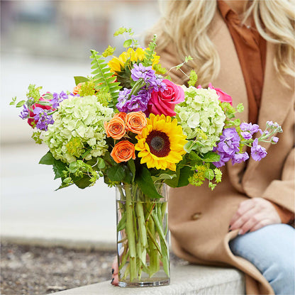 Vibrant Greetings Bouquet –  Flowers By Lorena, Chino CA
