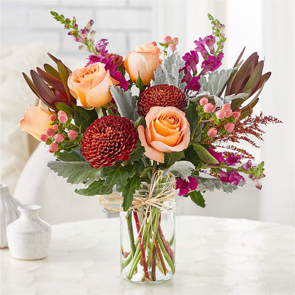 Moody Hues Bouquet –  Flowers By Lorena, Chino CA