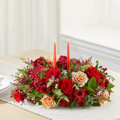 Most Thankful Centerpiece –  Flowers By Lorena, Chino CA