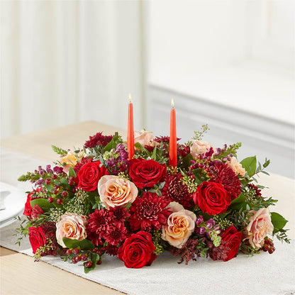 Most Thankful Centerpiece –  Flowers By Lorena, Chino CA