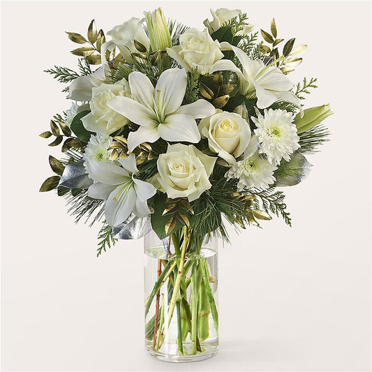 Wintry Mix Bouquet –  Flowers By Lorena, Chino CA