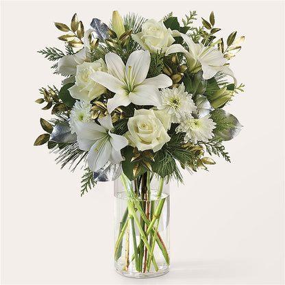 Wintry Mix Bouquet –  Flowers By Lorena, Chino CA