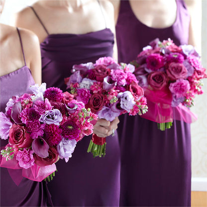 Bridesmaid's Garden Bouquet –  Flowers By Lorena, Chino CA