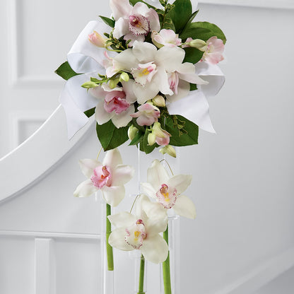 Perfect Entrance Pew Arrangement –  Flowers By Lorena, Chino CA
