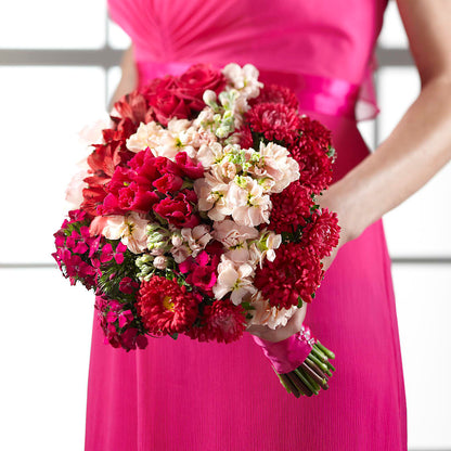 Pink Effervescence Bouquet –  Flowers By Lorena, Chino CA