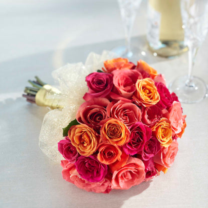 Sweet Roses Bouquet –  Flowers By Lorena, Chino CA