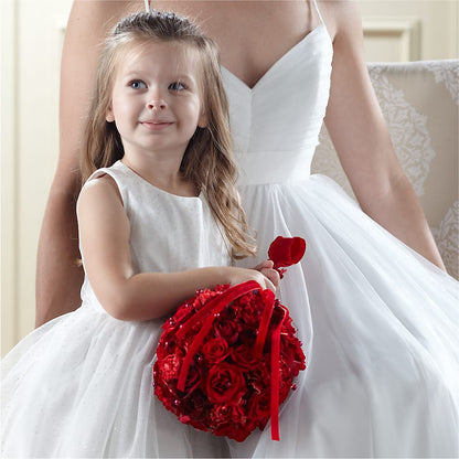 Pure at Heart Flower Girl Arrangement –  Flowers By Lorena, Chino CA