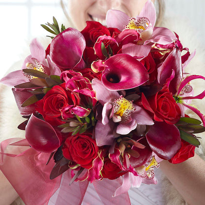 Heart of Hearts Bouquet –  Flowers By Lorena, Chino CA