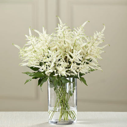 White Astilbe Bouquet –  Flowers By Lorena, Chino CA